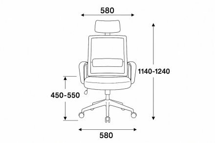 Крісло комп'ютерне з підлокітниками та підголовником Perfect Home OC-8330 Чорний (PFH-092057) Крісло комп'ютерне з підлокітниками та підголовником Perfect Home OC-8330 Чорний (PFH-092057)
