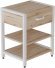 Тумба універсальна Ferrum-decor Вів'єн 1/2 50x41x40 білий ДСП Дуб Сан-Марино 16мм (FRD-104128)