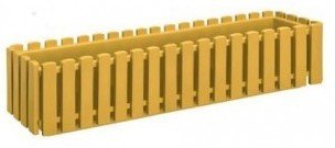 Кашпо Fency 50 см жовтий 4111466008