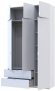 Шафа для одягу Doros Лукас Білий 3ДСП 135х50х240 DRS-011652 (80737800)