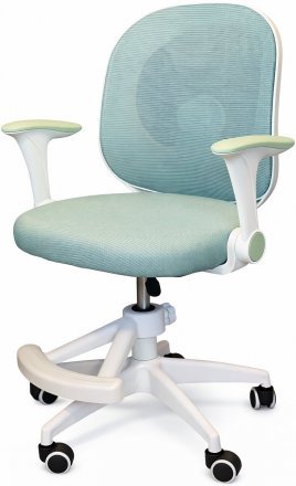 Крісло обертове дитяче з підставкою для ніг PERFECT KIDS ASTRONAUT GREEN Perfect Home Зелений (PFH-092114) Крісло обертове дитяче з підставкою для ніг PERFECT KIDS ASTRONAUT GREEN Perfect Home Зелений (PFH-092114)