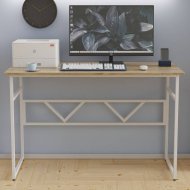 Письмовий стіл Ferrum-decor Райан 75x140x70 білий ДСП Дуб Сонома 16мм (FRD-101172) Письмовий стіл Ferrum-decor Райан 75x140x70 білий ДСП Дуб Сонома 16мм (FRD-101172)