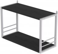 Книжкова полиця універсальна Ferrum-decor Стім 1 38x63x26 білий ДСП Сосна Кембра 16мм (FRD-104096)