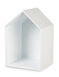 Декор на стіну Plant Home кераміка 16х15х24 см білий 62329