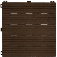 Декоративне покриття для підлоги Cosmopolitan рифлене 6 шт 30х30 см коричневий EU5100041 Декоративне покриття для підлоги Cosmopolitan рифлене 6 шт 30х30 см коричневий EU5100041