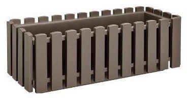 Кашпо Fency 50 см коричневий 4111466072