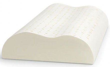Подушка Едвайс Латекс Контур 38х60х12 см Подушка Едвайс Латекс Контур 38х60х12 см