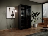 Шафа для одягу / гардеробна Perfect Home Сендбокс / Sandbox ANTISOL 2-дверна Чорний (PFH-091901) Шафа для одягу / гардеробна Perfect Home Сендбокс / Sandbox ANTISOL 2-дверна Чорний (PFH-091901)