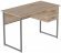 Комп'ютерний стіл Ferrum-decor Дакота 75x120x70 сірий ДСП Дуб Сан-Марино 32мм (FRD-102346)