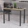 Стіл універсальний Knap Ferrum-decor 750x1000x700 Чорний метал ДСП Дуб Сонома 16 мм (FRD-106365)