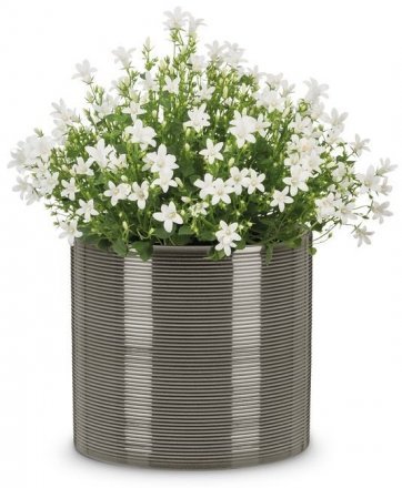 Кашпо для квітів Inspiration кераміка 16 сірий 97760