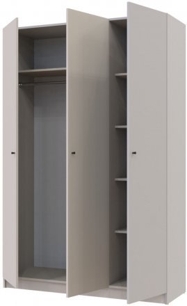 Шафа розпашна для одягу Doros Промо 135х48х204 см Кашемір (DRS-011205) Шафа розпашна для одягу Doros Промо 135х48х204 см Кашемір (DRS-011205)