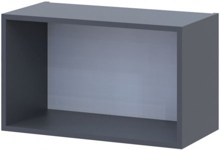Кухонний модуль під витяжку Doros Лея В36_Ш60 60х31,6х36 см Графіт/Дуб клондайк (DRS-011371)