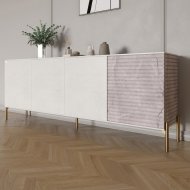 Комод на золотих металевих ніжках LION Грей 204x38x76,5 см Бетон Style/Камінь (LION-042694) Комод на золотих металевих ніжках LION Грей 204x38x76,5 см Бетон Style/Камінь (LION-042694)