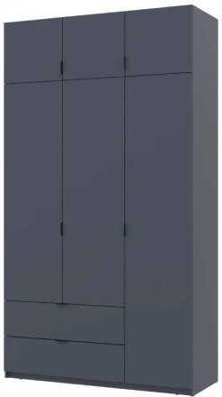 Шафа для одягу Doros Лукас Графіт 3ДСП 135х50х240 DRS-011654 (80737801) Шафа для одягу Doros Лукас Графіт 3ДСП 135х50х240 DRS-011654 (80737801)