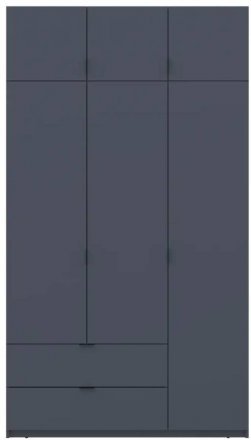 Шафа для одягу Doros Лукас Графіт 3ДСП 135х50х240 DRS-011654 (80737801) Шафа для одягу Doros Лукас Графіт 3ДСП 135х50х240 DRS-011654 (80737801)