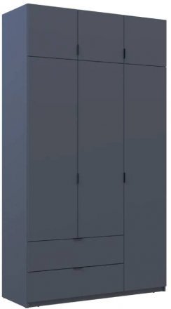 Шафа для одягу Doros Лукас Графіт 3ДСП 135х50х240 DRS-011654 (80737801) Шафа для одягу Doros Лукас Графіт 3ДСП 135х50х240 DRS-011654 (80737801)
