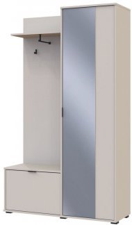 Передпокій Doros Дора Кашемір 1 ДСП/1 Дзеркало 113.5х40х192 DRS-011780 (44900364) Передпокій Doros Дора Кашемір 1 ДСП/1 Дзеркало 113.5х40х192 DRS-011780 (44900364)