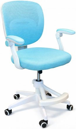 Крісло обертове дитяче з підставкою для ніг PERFECT KIDS BLUE Perfect Home Блакитний (PFH-092116) Крісло обертове дитяче з підставкою для ніг PERFECT KIDS BLUE Perfect Home Блакитний (PFH-092116)