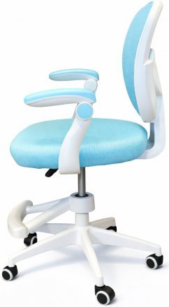 Крісло обертове дитяче з підставкою для ніг PERFECT KIDS BLUE Perfect Home Блакитний (PFH-092116) Крісло обертове дитяче з підставкою для ніг PERFECT KIDS BLUE Perfect Home Блакитний (PFH-092116)