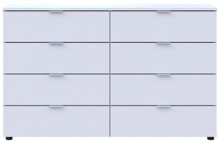 Комод Doros Рон 8 Білий 8 Ящиків 130х38х81 DRS-011774 (41516172)