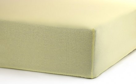 Простирадло на резинці Софт Найт жовта трикотаж 80х200 см Простирадло на резинці Софт Найт жовта трикотаж 80х200 см