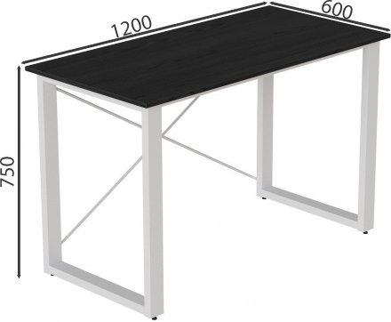 Письмовий стіл Ferrum-decor Драйв 750x1200x600 Білий метал ДСП Сосна Кембра 16 мм (FRD-103124) Письмовий стіл Ferrum-decor Драйв 750x1200x600 Білий метал ДСП Сосна Кембра 16 мм (FRD-103124)