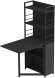 Стіл книжка з етажеркою Практик 2 Ferrum-decor 1555x640x990 Чорний метал ДСП Сосна Кембра 16 мм (FRD-104627)