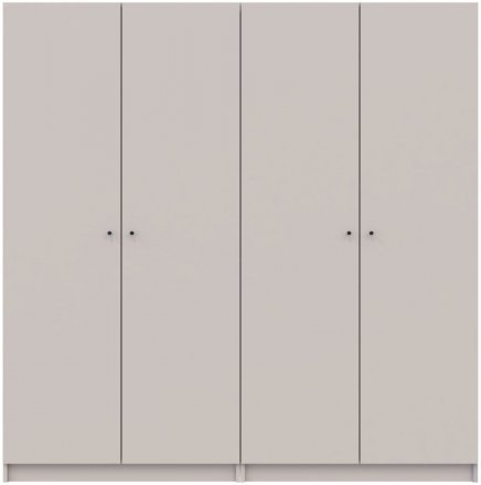 Комплект шаф для одягу Doros Промо (2 шт.) 180х48х204 см Кашемір (DRS-011208) Комплект шаф для одягу Doros Промо (2 шт.) 180х48х204 см Кашемір (DRS-011208)