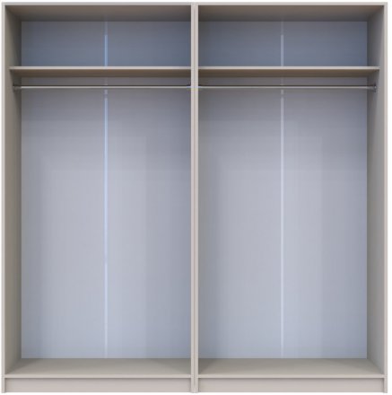 Комплект шаф для одягу Doros Промо (2 шт.) 180х48х204 см Кашемір (DRS-011208) Комплект шаф для одягу Doros Промо (2 шт.) 180х48х204 см Кашемір (DRS-011208)