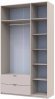 Шафа для одягу Doros Лукас Кашемір 3ДСП 135х50х240 DRS-011656 (80737802)