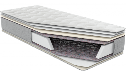 Матрац пружинний Нотте Лайт односторонній 110х190х16,5 см