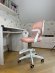Крісло обертове дитяче з підставкою для ніг PERFECT KIDS PINK Perfect Home Рожевий (PFH-092118)