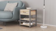 Тумба універсальна Ferrum-decor Вів'єн 1/2 50x41x40 сірий ДСП Дуб Сан-Марино 16мм (FRD-104134) Тумба універсальна Ferrum-decor Вів'єн 1/2 50x41x40 сірий ДСП Дуб Сан-Марино 16мм (FRD-104134)