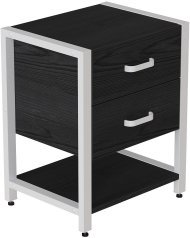 Тумба універсальна Ferrum-decor Вів'єн 2/1 50x41x40 білий ДСП Сосна Кембра 16мм (FRD-104180) Тумба універсальна Ferrum-decor Вів'єн 2/1 50x41x40 білий ДСП Сосна Кембра 16мм (FRD-104180)