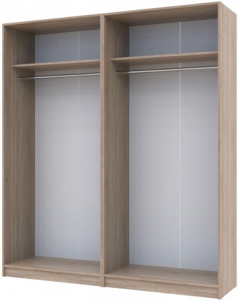 Комплект шаф для одягу Doros Промо (2 шт.) 180х48х204 см Дуб сонома (DRS-011210) Комплект шаф для одягу Doros Промо (2 шт.) 180х48х204 см Дуб сонома (DRS-011210)