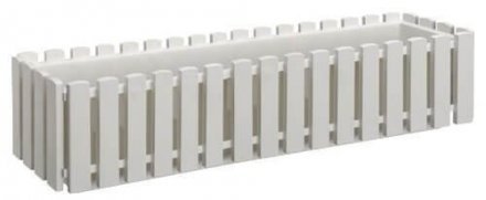 Кашпо Fency 75 см білий 4111467010