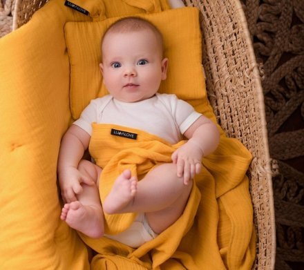 Ковдра всесезонна 65x70 см Mango lullalove-7514 Ковдра всесезонна 65x70 см Mango lullalove-7514