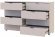 Комод Doros Рон 8 Кашемір 8 Ящичків 130х38х81 DRS-011776 (41516171)