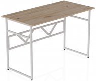 Комп'ютерний стіл Ferrum-decor Раян 75x140x70 білий ДСП Дуб Сан-Марино 32мм (FRD-101179)