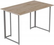 Комп'ютерний стіл Ferrum-decor Ханна 75x100x70 сірий ДСП Дуб Сан-Марино 32мм (FRD-101429)
