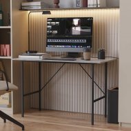 Стіл письмовий LINE Тайм Ferrum-decor 750x1000x500 Чорний метал ДСП Бетон 16 мм (FRD-104870) Стіл письмовий LINE Тайм Ferrum-decor 750x1000x500 Чорний метал ДСП Бетон 16 мм (FRD-104870)