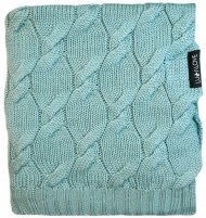 Плед плетений Premium Merino 80x100 см Sage lullalove-6661 Плед плетений Premium Merino 80x100 см Sage lullalove-6661