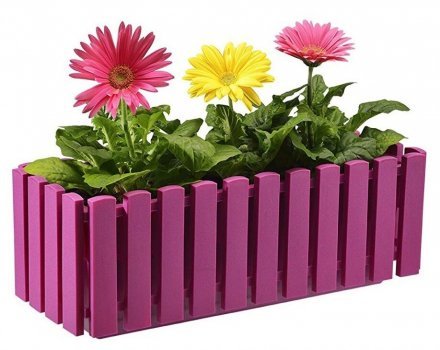 Кашпо Fency 75 см бірюзовий 4111467073 Кашпо Fency 75 см бірюзовий 4111467073