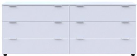 Комод Doros Рон 9 Білий 6 Ящиків 160х38х62 DRS-011777 (41516175) Комод Doros Рон 9 Білий 6 Ящиків 160х38х62 DRS-011777 (41516175)