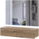 Комплект меблів Doros Левія + дзеркало Дуб Евок 100х32х100 (DRS-011843)