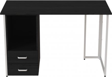 Комп'ютерний стіл Ferrum-decor Отто 75x140x70 білий ДСП Сосна Кембра 16мм (FRD-101055) Комп'ютерний стіл Ferrum-decor Отто 75x140x70 білий ДСП Сосна Кембра 16мм (FRD-101055)