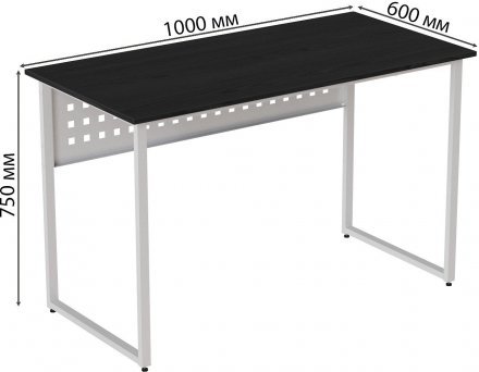 Комп'ютерний стіл Ferrum-decor Майк 75x100x60 білий ДСП Сосна Кембра 32мм (FRD-101306) Комп'ютерний стіл Ferrum-decor Майк 75x100x60 білий ДСП Сосна Кембра 32мм (FRD-101306)