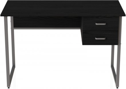 Комп'ютерний стіл Ferrum-decor Дакота 75x140x70 сірий ДСП Сосна Кембра 16мм (FRD-102352)