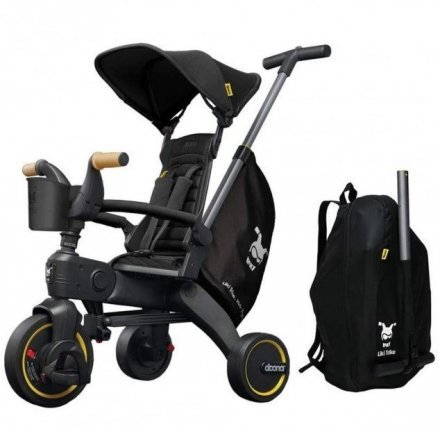 Складаний триколісний велосипед Liki Trike S5 Nitro Black Складаний триколісний велосипед Liki Trike S5 Nitro Black